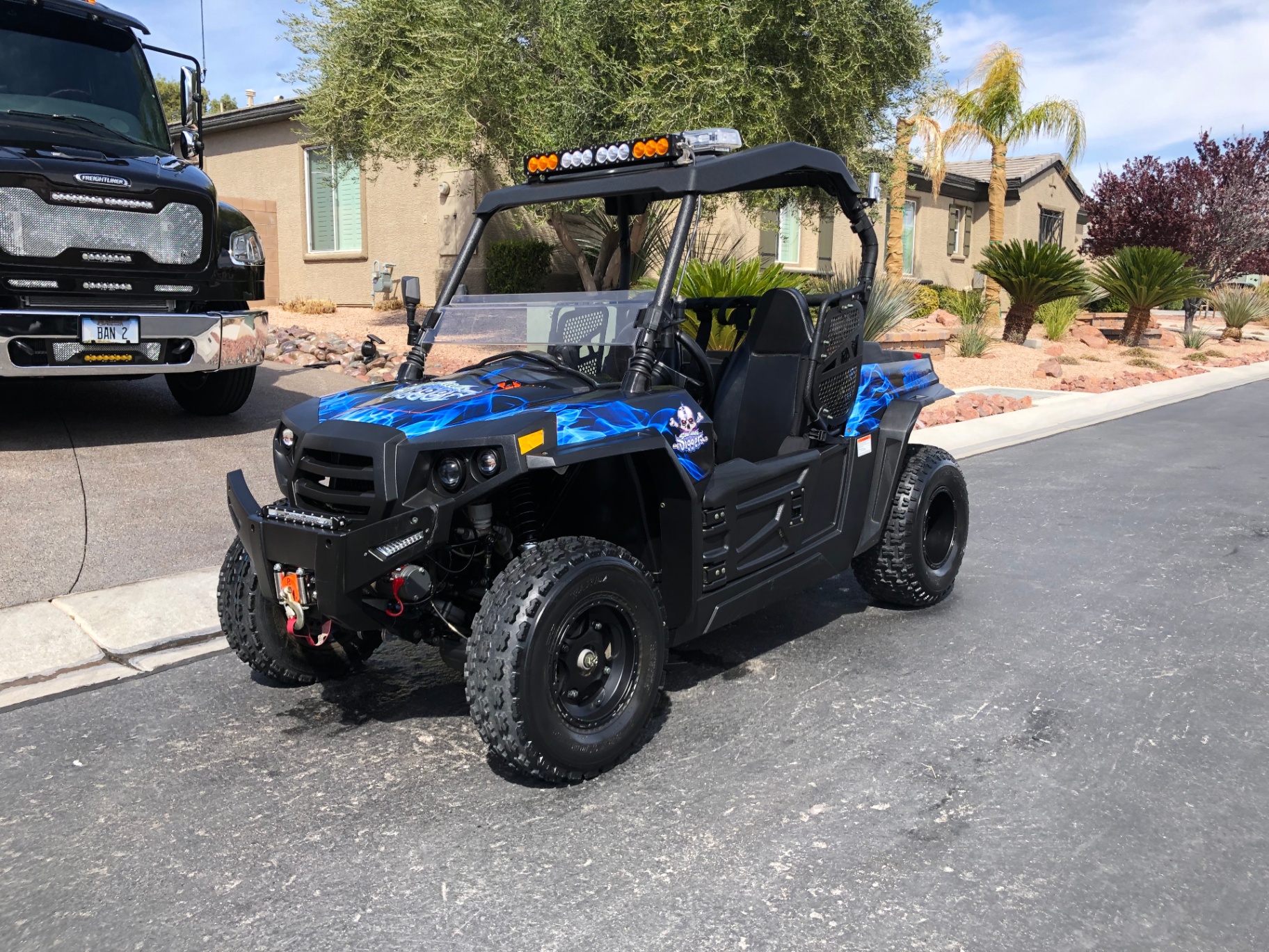 Custom Wrapped UTV — Hand Wash