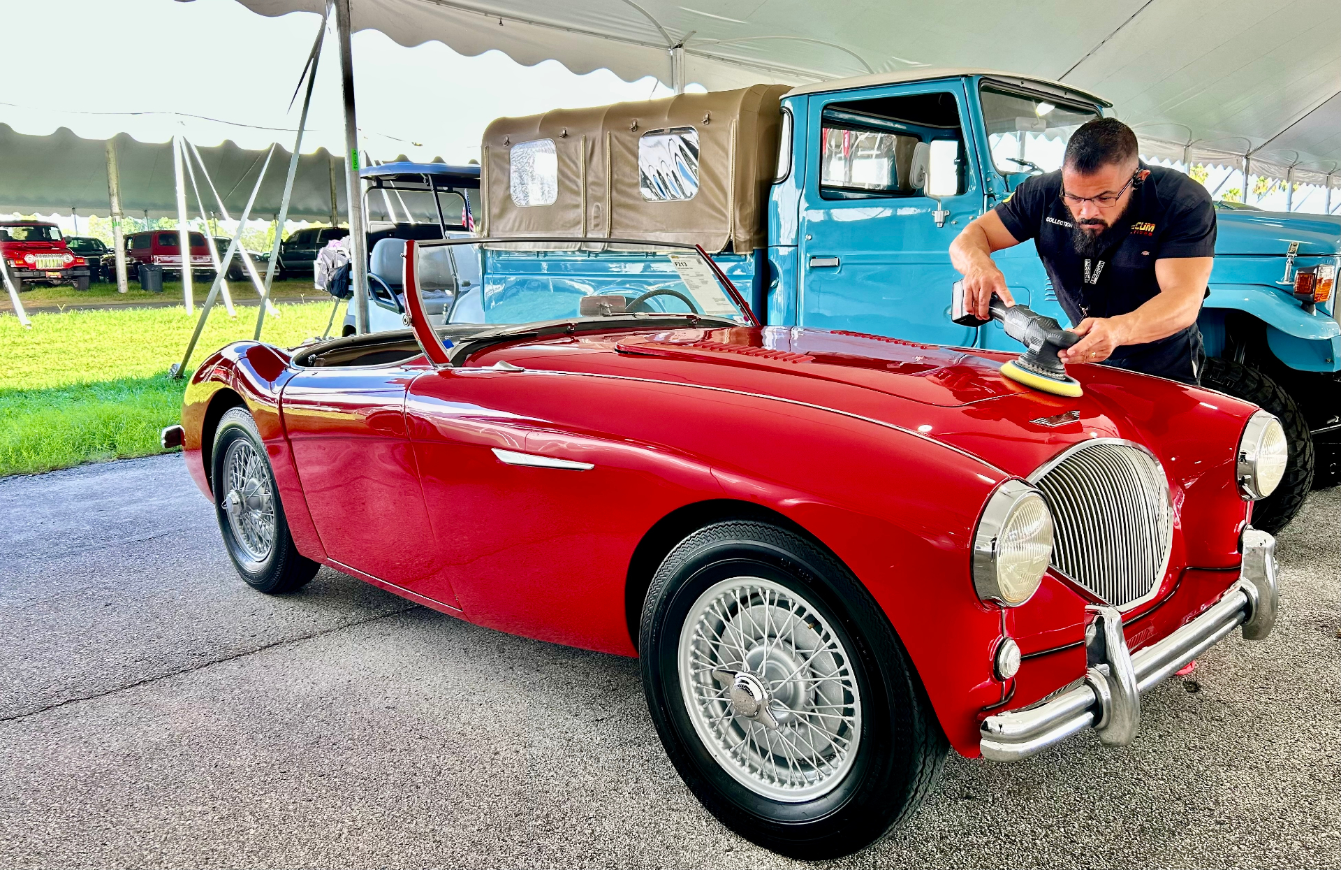 Classic Car — Paint Polishing