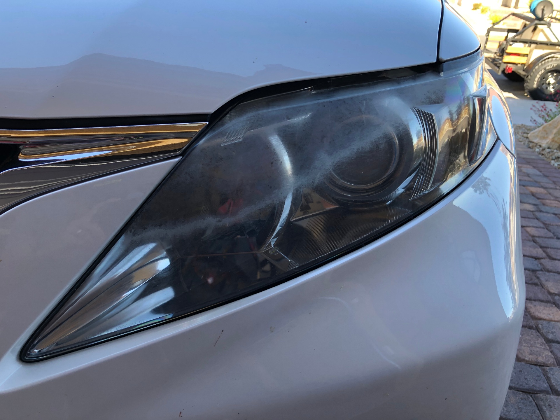 Headlight Restoration — Before