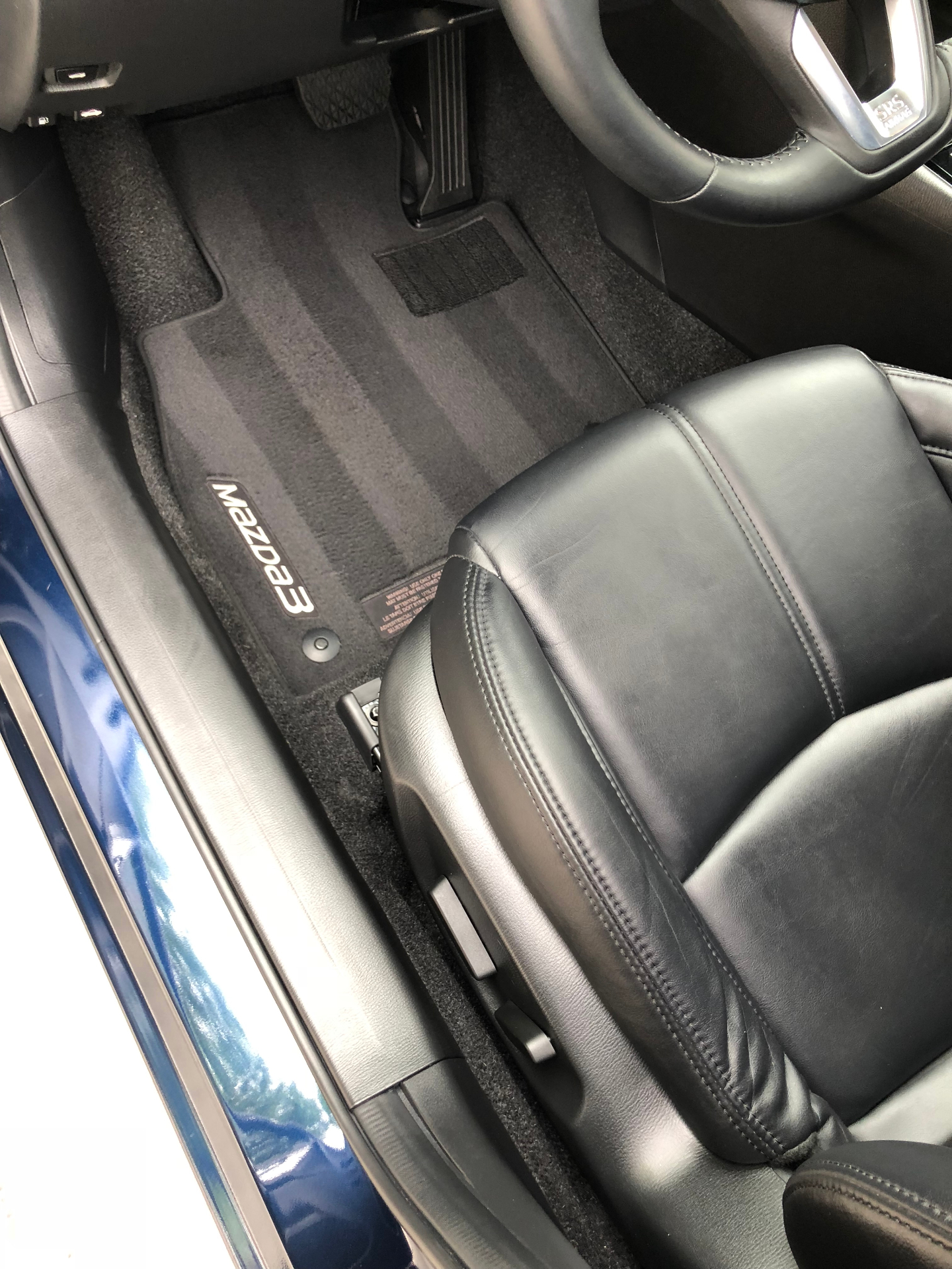 Mazda CX-90 Interior — Front Floor After