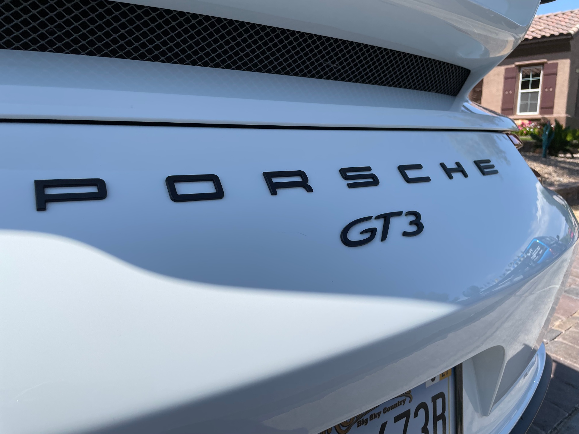 Porsche 911 GT3 — Detail Shot — Hand Wash detailing result in Las Vegas