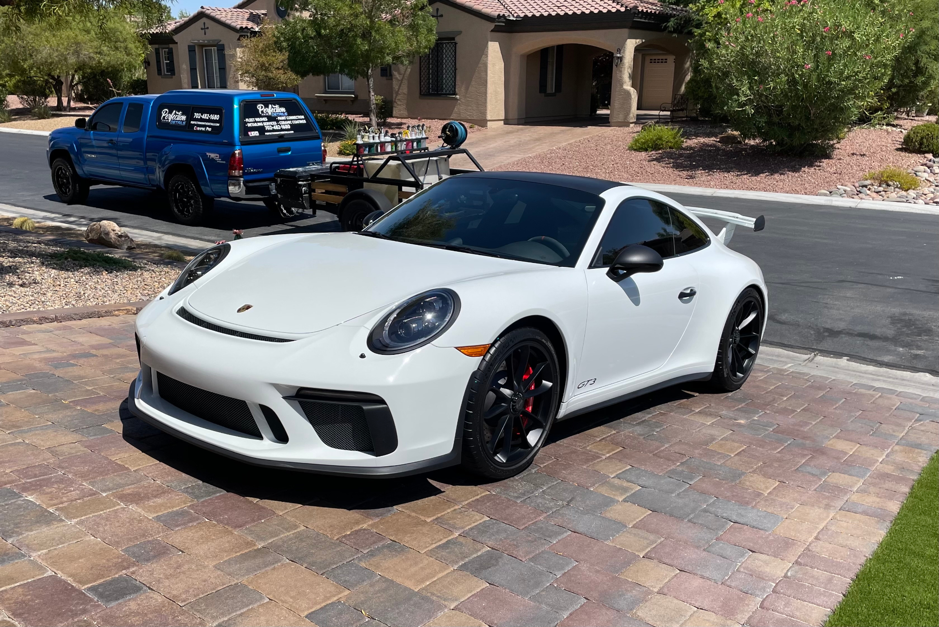 Porsche 911 GT3 — Hand Wash — Hand Wash detailing result in Las Vegas