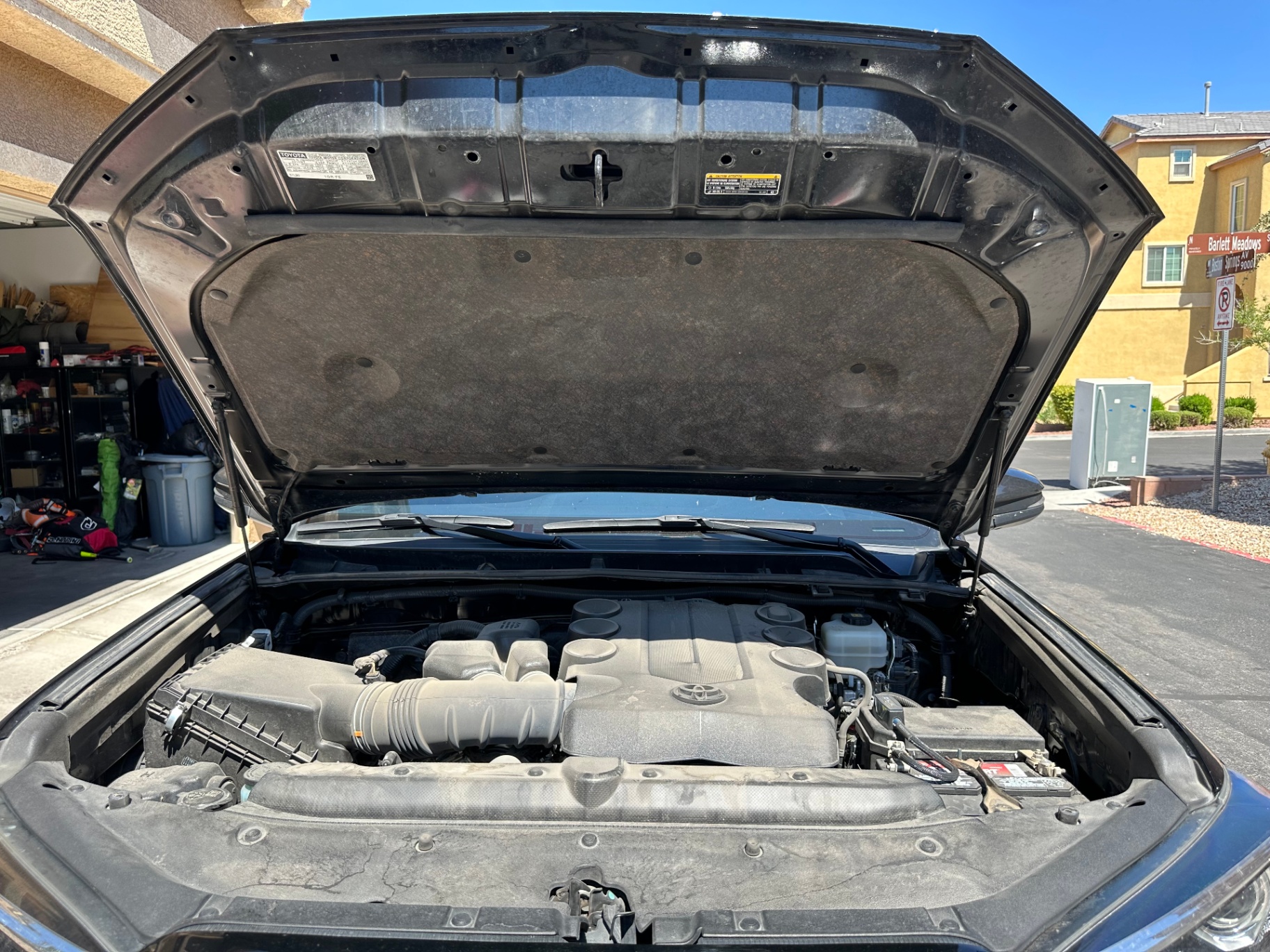 Toyota 4Runner — Engine Bay Before