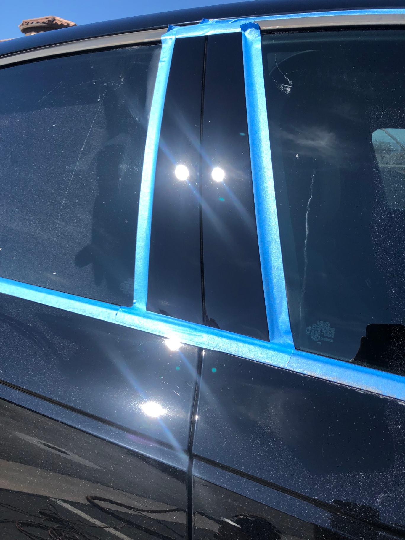 Door Pillar Polish — After
