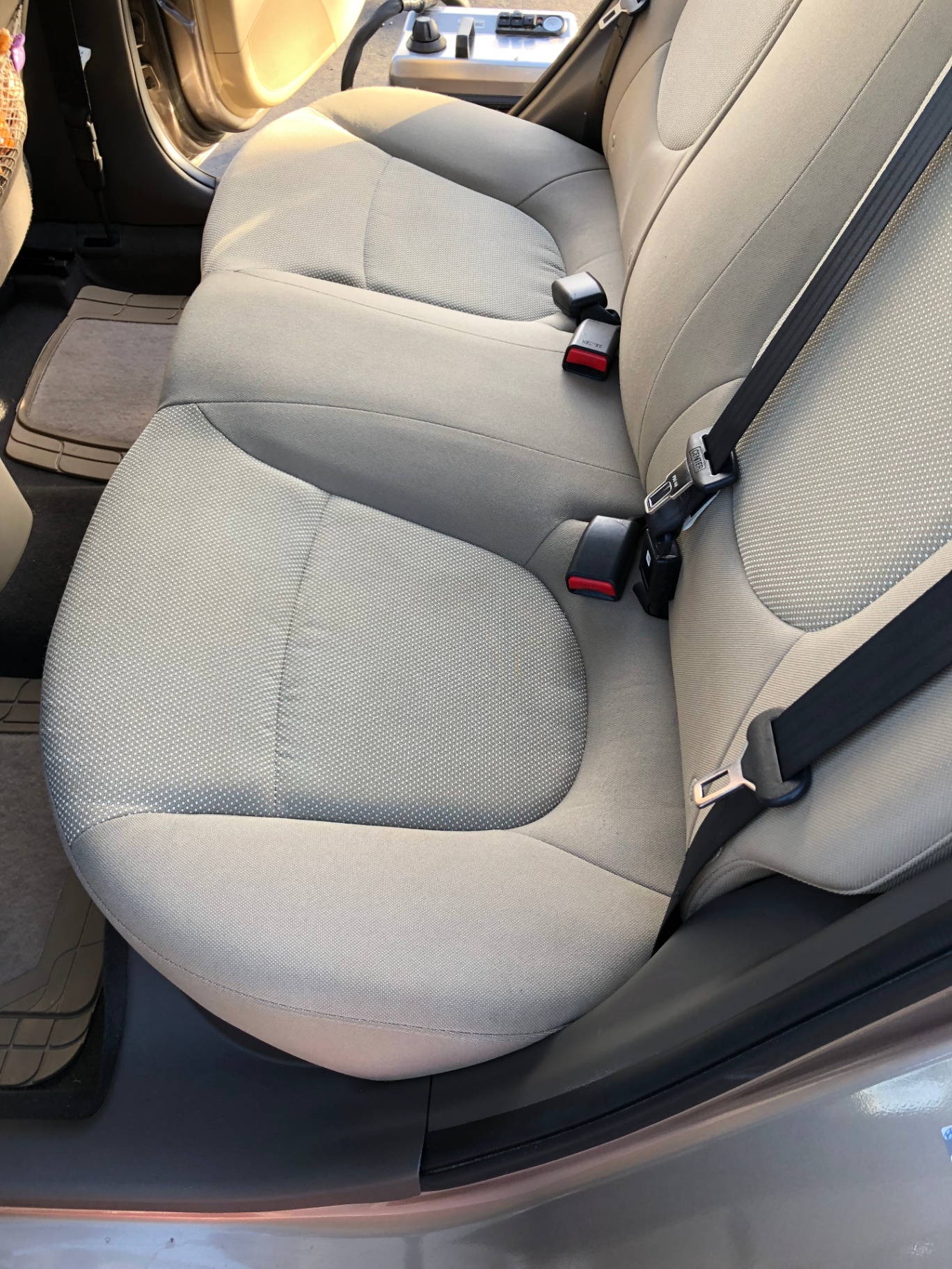 Interior Shampoo (Rear Seat) — After