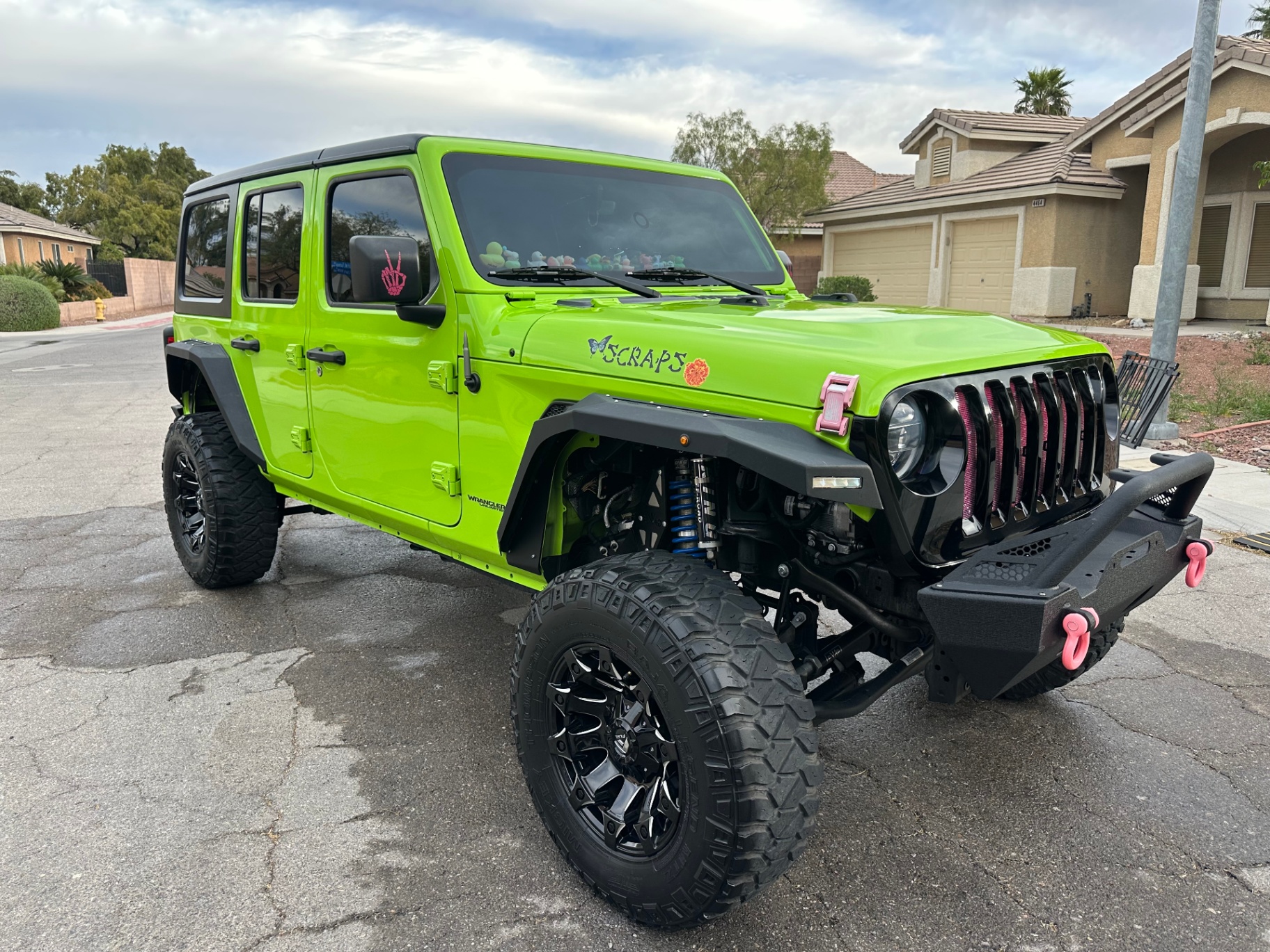 Jeep Wrangler 'Scraps' — Hand Wash — Hand Wash detailing result in Las Vegas